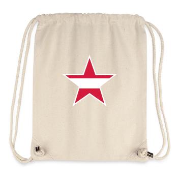 Austria Star Design - Sac à cordon recyclé Stanley/Stella - blanc naturel - Devant