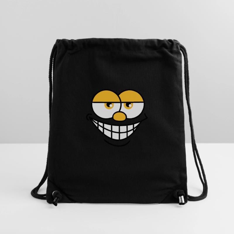Grinning Comic Face Cool Facial Expression Stanley/Stella Recycled Gym Bag