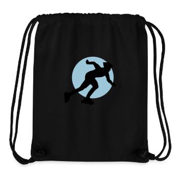 inliner_2c - Stanley/Stella recycelter Gym Bag - Schwarz - Vorne