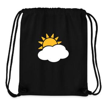 sonne_und_wolke - Stanley/Stella Recycled Gym Bag - black - Front