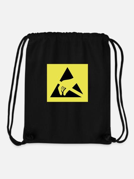 ESD Susceptible 2C - Stanley/Stella Recycled Gym Bag - black