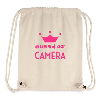 Cameraman / Camera / Video / Cadreur - Sac à cordon recyclé Stanley/Stella - blanc naturel - Devant