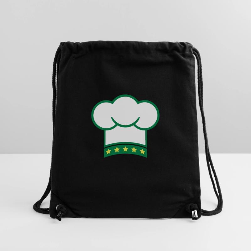 Chapeau de chef 5 étoiles Kitchen Master Chef Cool Sac à cordon recyclé Stanley/Stella