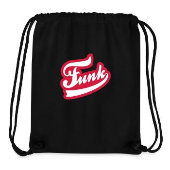 Funk - Stanley/Stella recycelter Gym Bag - Schwarz - Vorne