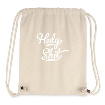 Heilige Scheiße - Stanley/Stella recycelter Gym Bag - Naturweiß - Vorne