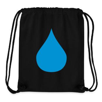 drop - Stanley/Stella Recycled Gym Bag - black - Front