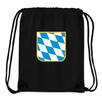 Bayern - Stanley/Stella recycelter Gym Bag - Schwarz - Vorne