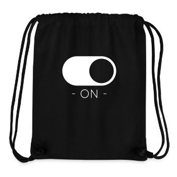 ON - Stanley/Stella recycelter Gym Bag - Schwarz - Vorne