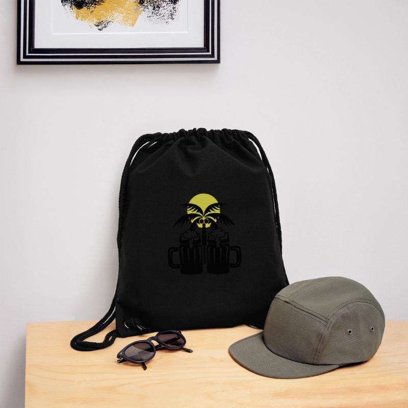 Beer Beach Palm Trees Island Stanley/Stella Recycled Gym Bag