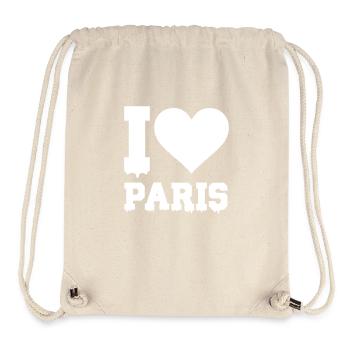 i love paris - Stanley/Stella Recycled Gym Bag - natural - Front