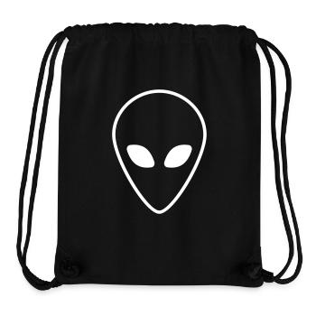 Alien - Stanley/Stella recycelter Gym Bag - Schwarz - Vorne
