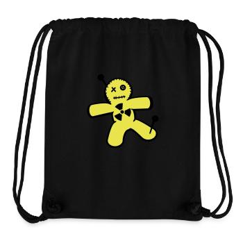 Voodoo-Puppe gegen Atomkraft - Stanley/Stella recycelter Gym Bag - Schwarz - Vorne