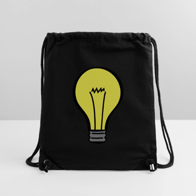 light bulb Stanley/Stella Recycled Gym Bag