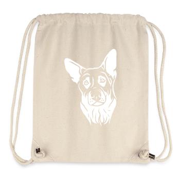 Sheepdog - Stanley/Stella Recycled Gym Bag - natural - Front