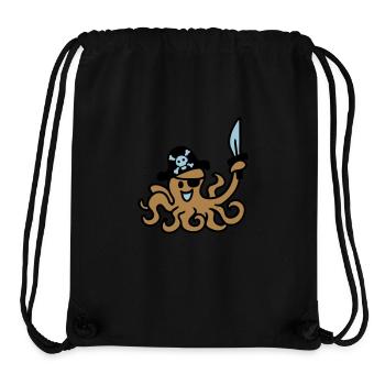 Pirate Otkopus 3 - Stanley/Stella Recycled Gym Bag - black - Front