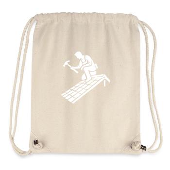 roofer - Stanley/Stella Recycled Gym Bag - natural - Front