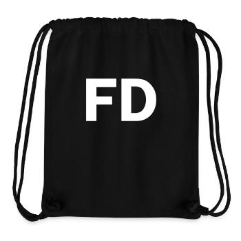 Flying Dutchman - Stanley/Stella Recycled Gym Bag - black - Front