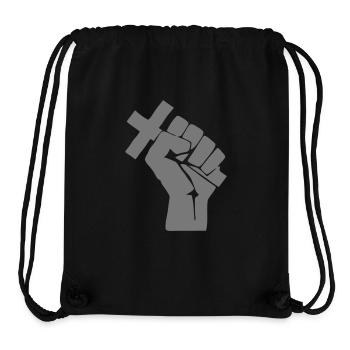 Jesus Glaube und Religion - Stanley/Stella recycelter Gym Bag - Schwarz - Vorne