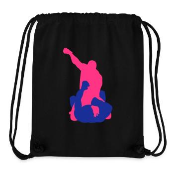 MMA #6 - Ground n Pound - Stanley/Stella Recycled Gym Bag - black - Front