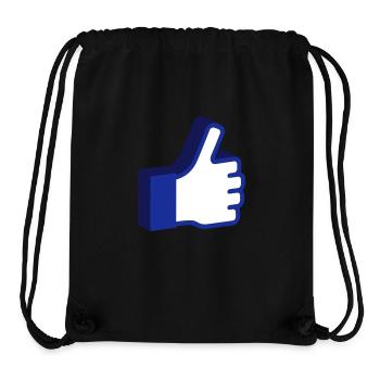 Like 3D - Stanley/Stella recycelter Gym Bag - Schwarz - Vorne