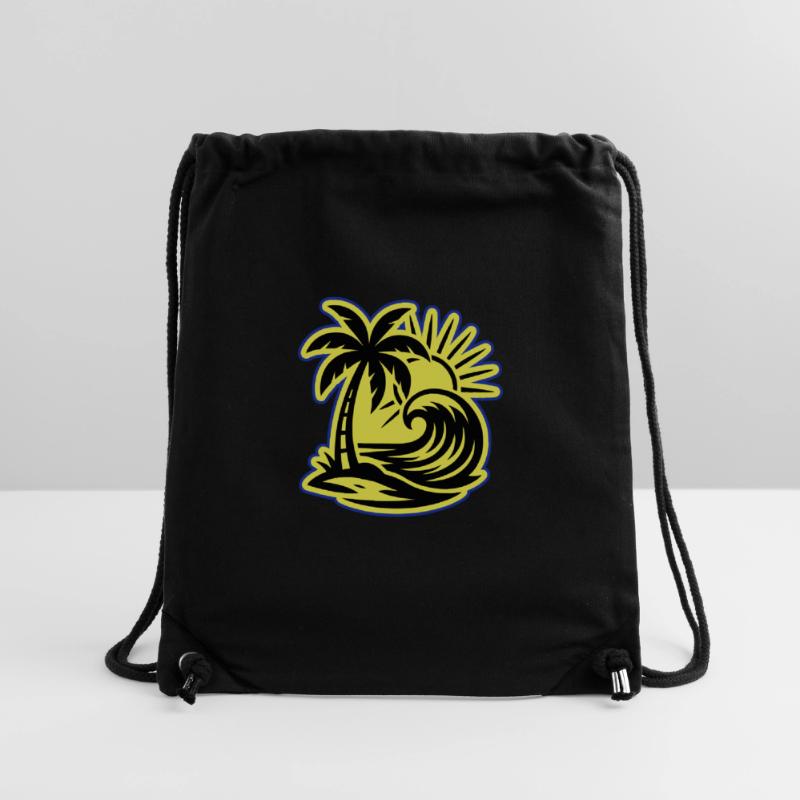 Island Summer Palm Tree Stanley/Stella Recycled Gym Bag