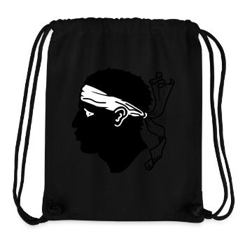 Corsica! (V) - Stanley/Stella Recycled Gym Bag - black - Front