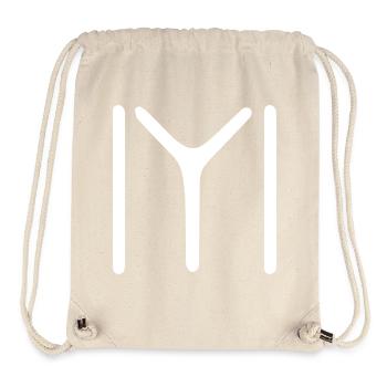 Türk IYI Kayi Boyu - Sac à cordon recyclé Stanley/Stella - blanc naturel - Devant