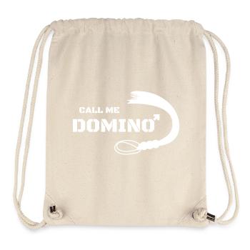 Drag of Domina - Stanley/Stella recycelter Gym Bag - Naturweiß - Vorne