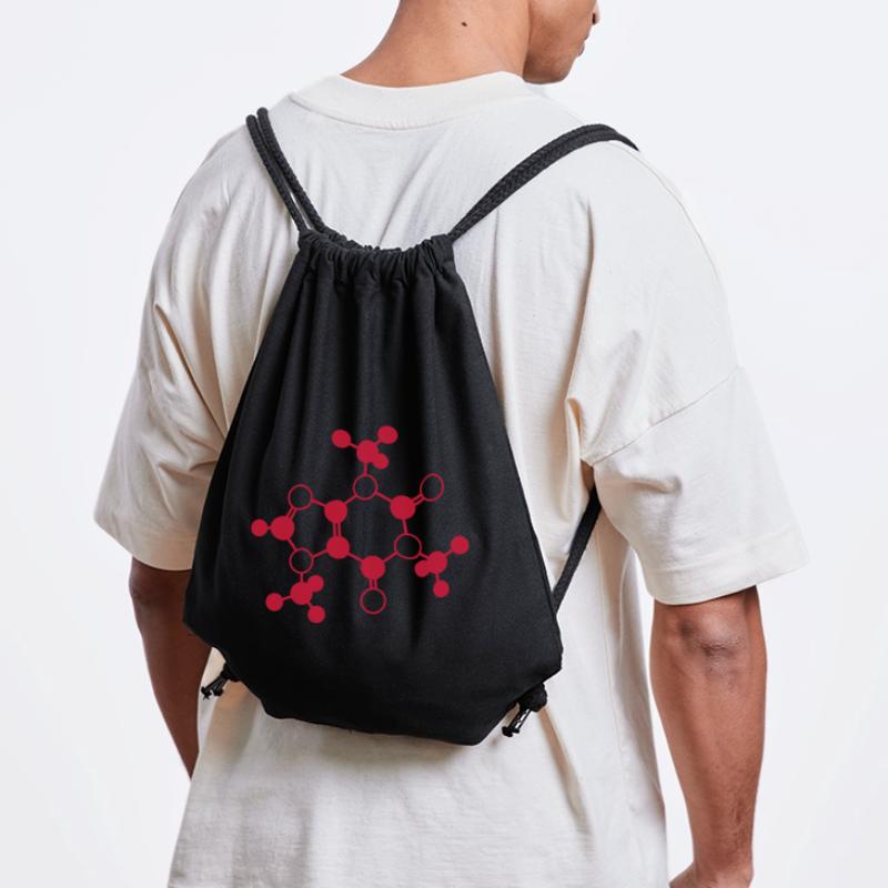 Caffeine - molecule - 1c Stanley/Stella Recycled Gym Bag