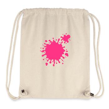 Splatter - Stanley/Stella Recycled Gym Bag - natural - Front