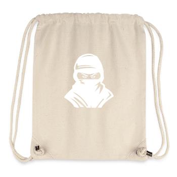 ninja - Stanley/Stella recycelter Gym Bag - Naturweiß - Vorne