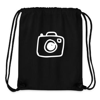 Kamera,photographisch,Bild,Ausrüstung,Studio,Linse - Stanley/Stella recycelter Gym Bag - Schwarz - Vorne