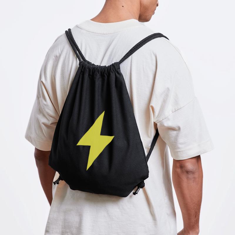 Lightning icon - Thunder - Flash Stanley/Stella Recycled Gym Bag