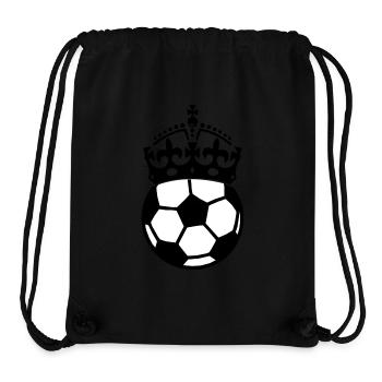 soccer crown - Stanley/Stella Recycled Gym Bag - black - Front