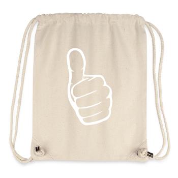 like hand - Stanley/Stella Recycled Gym Bag - natural - Front