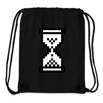 Hourglass cursor - Stanley/Stella Recycled Gym Bag - black - Front