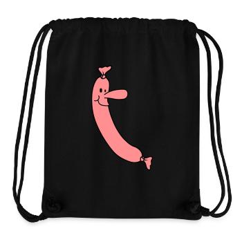 Sausage Man - Sac à cordon recyclé Stanley/Stella - noir - Devant