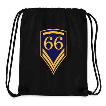 66 - Stanley/Stella recycelter Gym Bag - Schwarz - Vorne