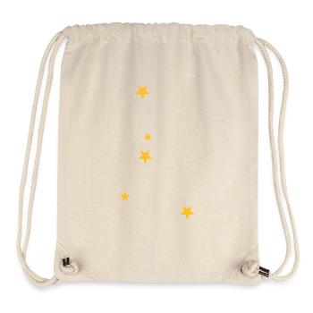 Cancer constellation - Stanley/Stella Recycled Gym Bag - natural - Front