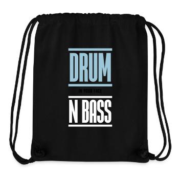 Drum and Bass Techno Music DJ - Stanley/Stella Recycled Gym Bag - black - Front
