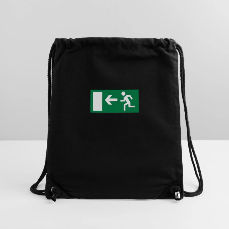 emergency exit Stanley/Stella Recycled Gym Bag