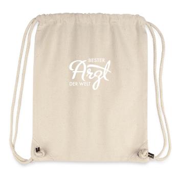Bester Arzt der Welt - Stanley/Stella recycelter Gym Bag - Naturweiß - Vorne