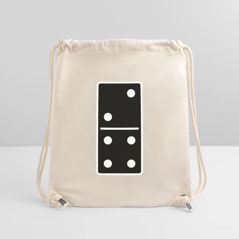 DOMINO STONE 2:4 - VARIABLE COLOR - VECTOR DESIGN! Stanley/Stella recycelter Gym Bag