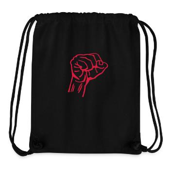 fist / fight / martian arts / boxing 1c - Stanley/Stella Recycled Gym Bag - black - Front