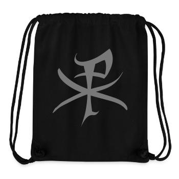 Christ monogram - Stanley/Stella Recycled Gym Bag - black - Front