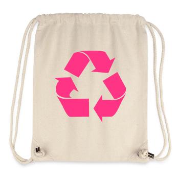 Recycle - Stanley/Stella recycelter Gym Bag - Naturweiß - Vorne