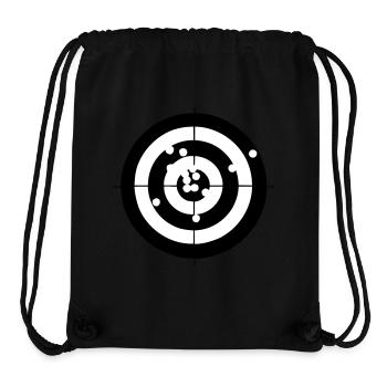 Target Hobby Sport Shooting Gift Idea - Stanley/Stella Recycled Gym Bag - black - Front