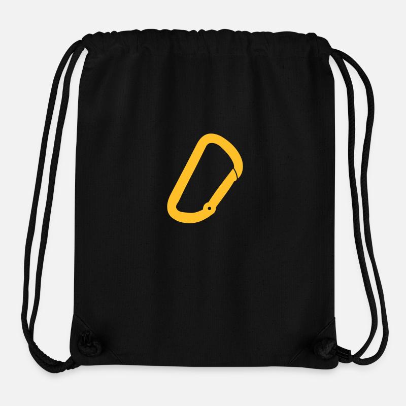 mousqueton - Sac à cordon recyclé Stanley/Stella - noir