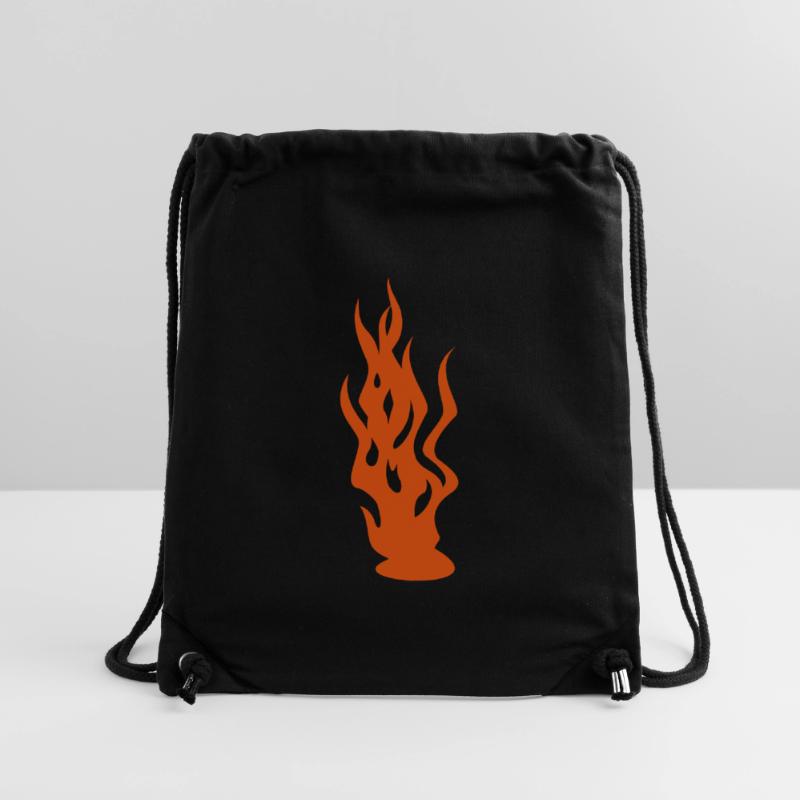 Flammen / flames (1c) Stanley/Stella recycelter Gym Bag