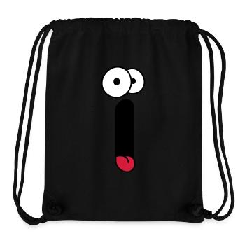 Scream Face - Stanley/Stella Recycled Gym Bag - black - Front